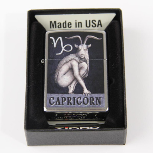 Zippo satin finish color "Zodiac Capricorn" 60000921