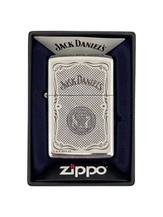 Zippo cr.pol.gelasert "J.Daniel´s mit Logo" 60000700