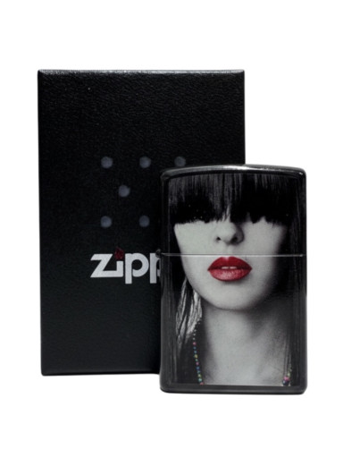 Zippo Ebony color "Red Lips" 2003862