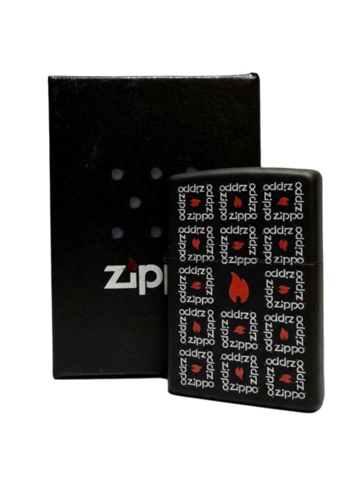 Zippo schwarz matt color "Zippo Surround" 2004253