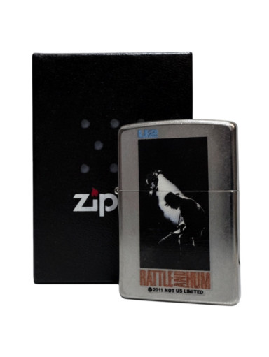 Zippo str.cr.col.  U2 - Rattle and Hum 2002789