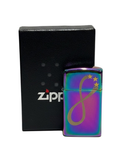 ZIPPO "Slim" Rainbow gelasert "Infinity Stars" 60004411
