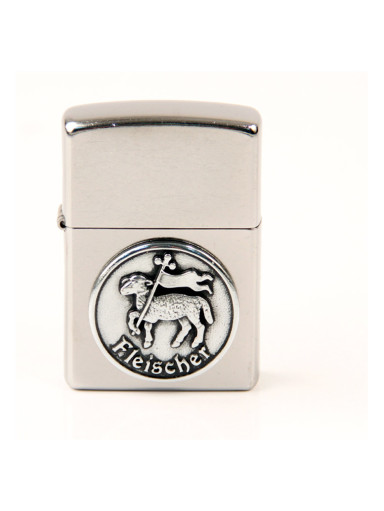 ZIPPO street chrom Emblem "Fleischer" 2006330