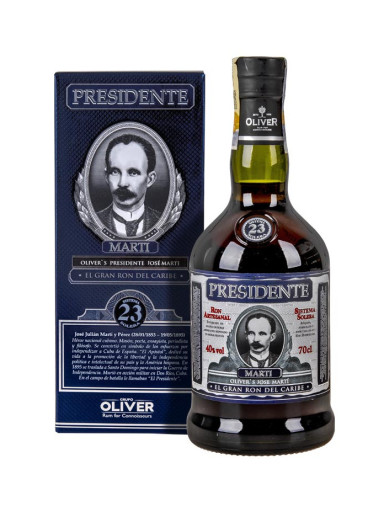 Presidente Marti 23Y Sistema Solera Geschenkbox 0,7l 40%