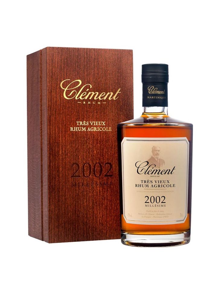 Clément Millésime 2002 0,7l 42% Geschenkbox