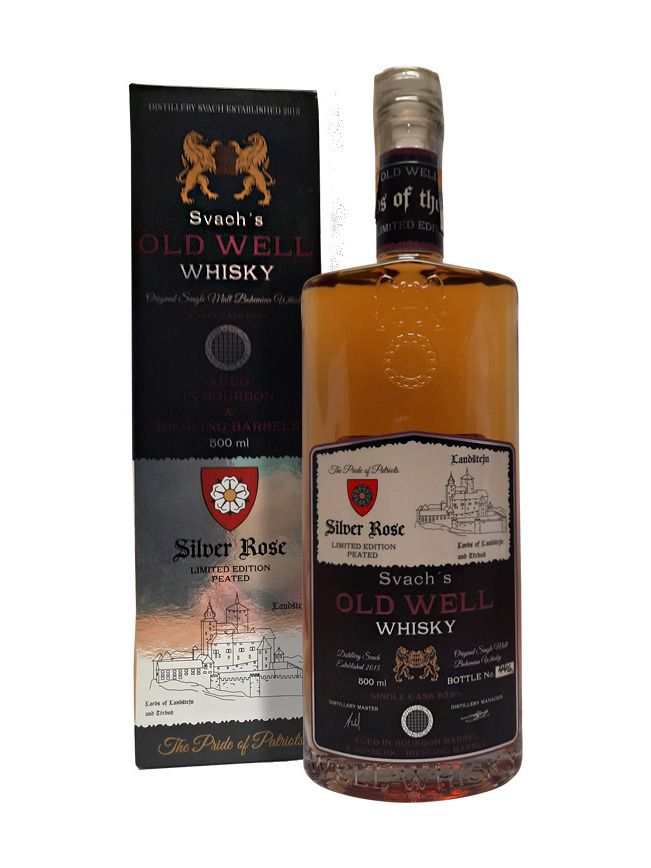 Svach's Old Well Whisky Silver Rose 53,5% 0,5 l Limited Edition
