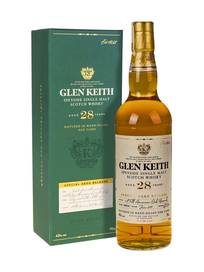 Glen Keith 28YO 0,7l 43% Geschenkbox