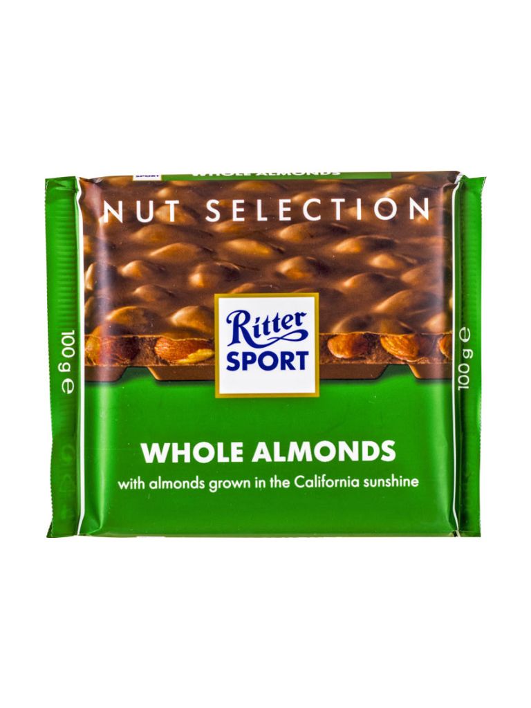 Ritter Whole Almonds 100g
