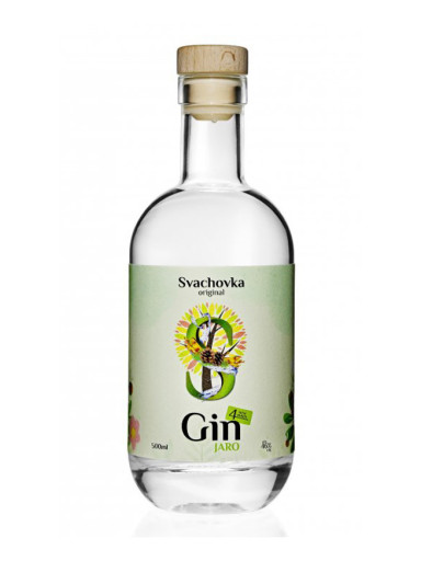 Svachovka Gin Frühling 46% 0,5 l